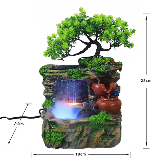 Mini LED Waterfall Fountain