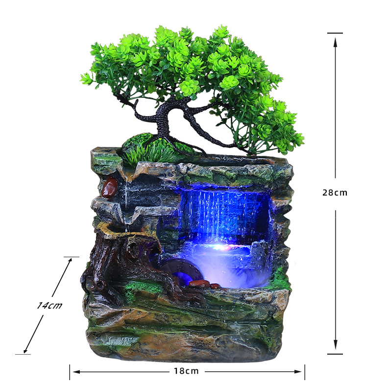 Mini LED Waterfall Fountain