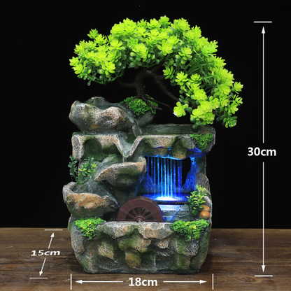 Mini LED Waterfall Fountain