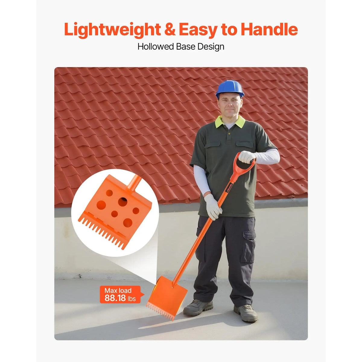 D-Grip Shingle Shovel Roof Ripper