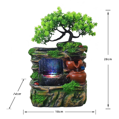 Mini LED Waterfall Fountain