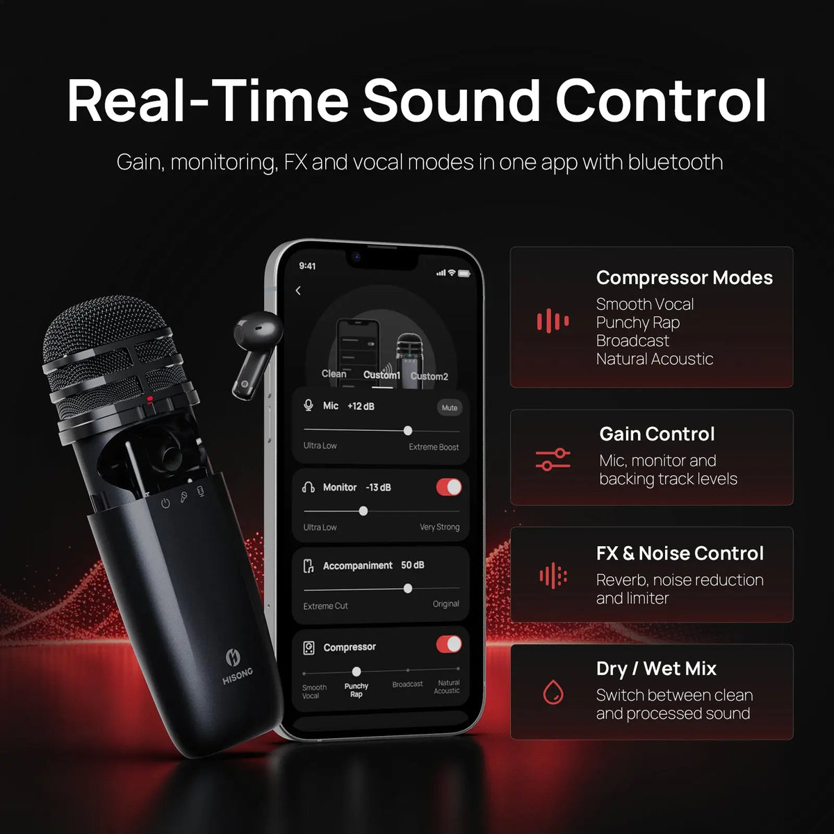 HISONG AirStudio S1 Portable Recording System