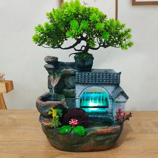 Mini LED Waterfall Fountain