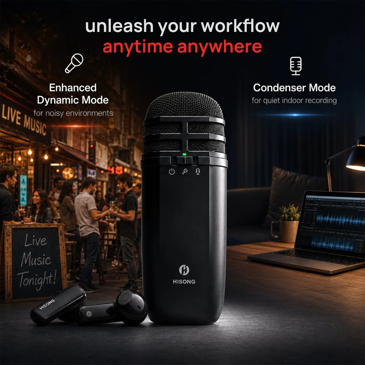 HISONG AirStudio S1 Portable Recording System