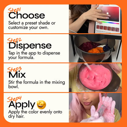 Zuvi ColorBox Smart Hair Color Creator